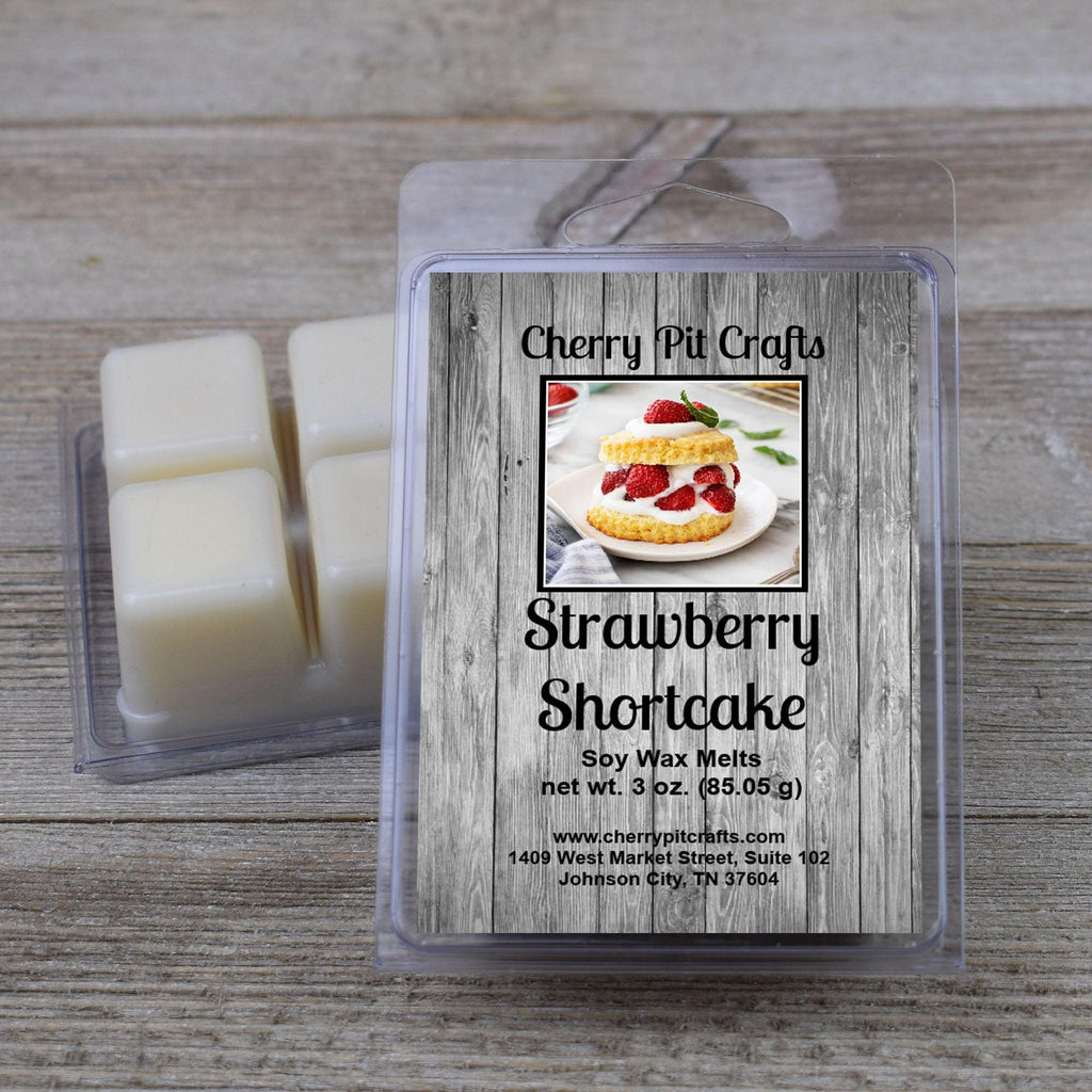 Strawberry Shortcake Soy Wax Melts - Get A Whiff @ Cherry Pit Crafts