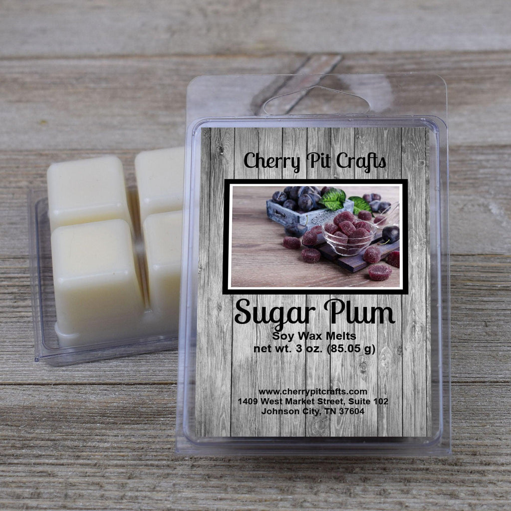 Sugar Plum Soy Wax Melts - Get A Whiff @ Cherry Pit Crafts