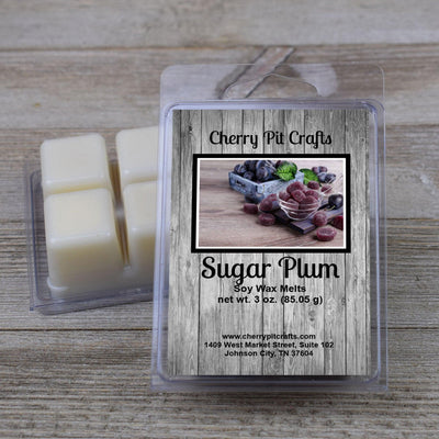 Sugar Plum Soy Wax Melts - Get A Whiff @ Cherry Pit Crafts
