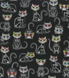 Cherry Pit Heating Pad - Sugar Skull Cats - Get A Whiff @ Cherry Pit Crafts