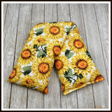Cherry Pit Heating Pad - Harvest Sunflowers on Distressed Wood - Get A Whiff @ Cherry Pit Crafts