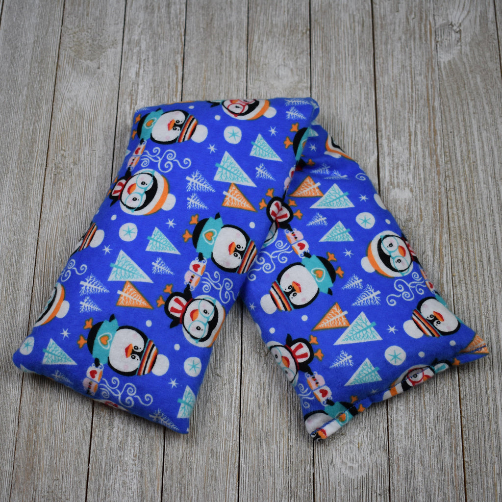 Cherry Pit Heating Pad - Toasty Penguins - Get A Whiff @ Cherry Pit Crafts