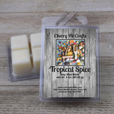 Tropical Spice Soy Wax Melts - Get A Whiff @ Cherry Pit Crafts