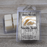 Vanilla Swirl Soy Wax Melts - Get A Whiff @ Cherry Pit Crafts
