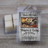 Warm & Cozy Soy Wax Melts - Cherry Pit Crafts