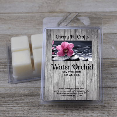Water Orchid Soy Wax Melts - Get A Whiff @ Cherry Pit Crafts