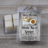 White Tea Ginger Soy Wax Melts - Get A Whiff @ Cherry Pit Crafts