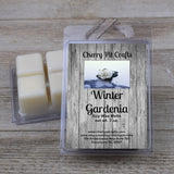 Winter Gardenia Soy Wax Melts - Get A Whiff @ Cherry Pit Crafts