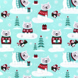 Cherry Pit Heating Pad - Winter Polar Bears - Get A Whiff @ Cherry Pit Crafts